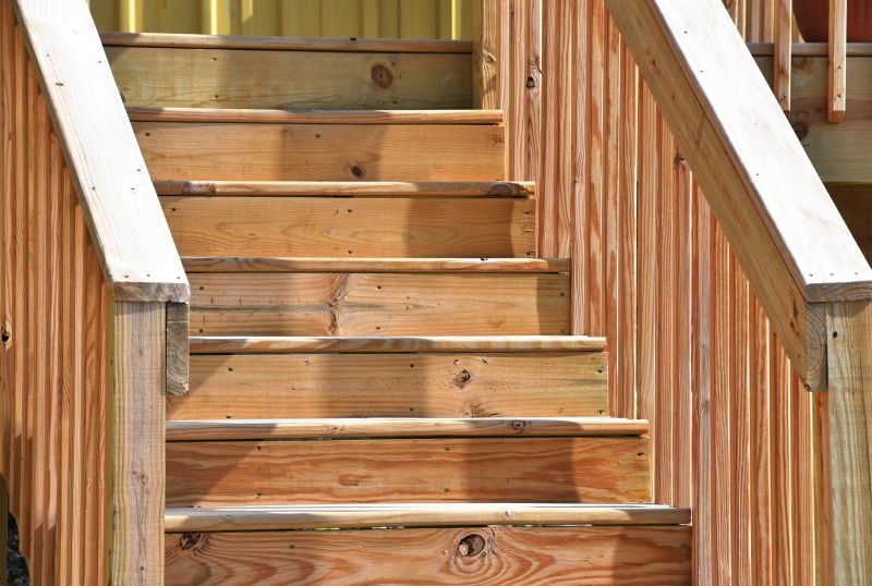 Maple Stairs Installation in Wilmington, NC